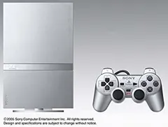 【中古】「非常に良い」PlayStation 2 サテン・シルバー (SCPH-75000SSS) （メーカー生産終了）