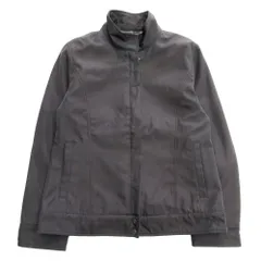 renoma レノマ スタンドカラー ジャケット ブルゾン ジップアップ ハイネック アウター M 黒 ブラック レディース 古着 中古 USEDのサムネイル