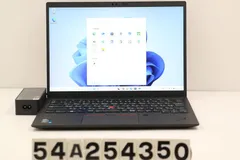 Lenovo ThinkPad X1 Nano Gen1 Core i5 1130G7 1.1GHz/8GB/256GB(SSD)/13W/2K(2160x1350)/Win11 【54A254350】のサムネイル