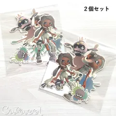 【２個セット】スプラトゥーン３ サイド・オーダー ダイカットステッカー Splatoon3 ／ 任天堂グッズのサムネイル