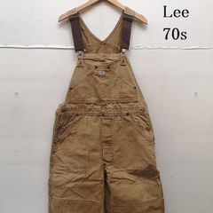 Lee】70年代 ヴィンテージ オーバーオール 山ポケ 生成り(白) - メルカリ