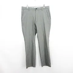 ハッシュパピー Hush Puppies パンツ ボトムス ストレート ロゴ ストレッチ M グレー ※EKMのサムネイル