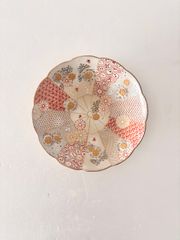 美品】原稔・原依子 コラボ皿 花三島(木箱付き)21cm - メルカリ