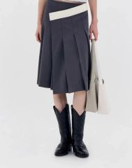 rokh Pleated Wrap Skirt プリーツ ラップスカート - メルカリ