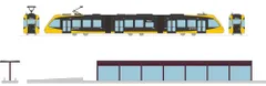 トミーテック 鉄ｺﾚ 宇都宮ﾗｲﾄﾚｰﾙHU300形HU302 LIGHTLINE 340386 鉄道模型のサムネイル