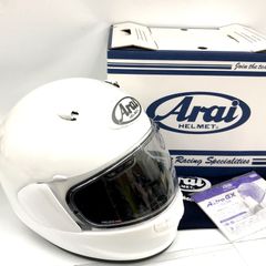 美品】Arai RX-7X ホワイト 59-60cm - メルカリ