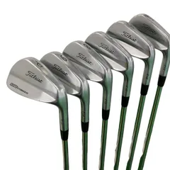 【中古】 タイトリスト Titleist MB 712 6S アイアンセット IR 純正特注シャフト (フレックスS) メンズ 男性用 右利き 右用 Cランク ゴルフクラブのサムネイル