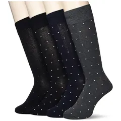 [큐티클 곰카이카쿠] 캐주얼하고 시원한 느낌의 남성용 도트 25-27cm 1개