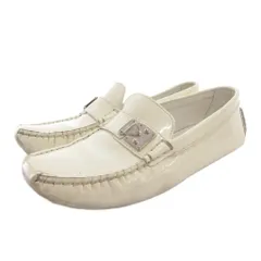 ルイヴィトン LOUIS VUITTON デッキシューズ ローファー フラット 35 白 ホワイト TD0094 /FF ■GY62のサムネイル