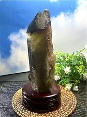 AAA級【魔除け】◇天然モリオン(黒水晶）クラスターYT11C6/118C27A