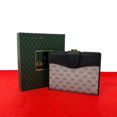 極 美品 箱付き GUCCI グッチ オールドグッチ ヴィンテージ マイクロGG