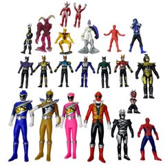 バンダイガシャポンHGシリーズ 戦隊ヒーロー 22体セット ミニブック 