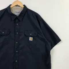 XXL Carhartt カーハート ネイビー ウォーク 下 シャツ