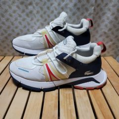 ラコステ】スニーカー L001 SET グリーン 25.5cm - メルカリ