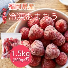 送料無料】福岡県産 冷凍あまおう 3kg - メルカリ