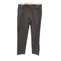 シーケーカルバンクライン ck Calvin Klein テーパードパンツ スラックス 34 グレー 細畝コーデュロイ フルレングス スリム /ILのサムネイル