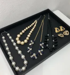 【おまけ付き】 Leilian　レリアン　アクセサリー　イヤリング　ネックレス　ヴィンテージのサムネイル