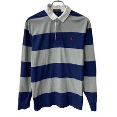 RALPH LAUREN SPORT】ラルフローレン M ラガーシャツ 黄×青 - メルカリ