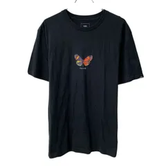 メキシコ製 VANS 半袖 プリントTシャツ L ブラック ヴァンズ プルオーバー ワンポイント 蝶 コットン カットソー 夏物 a806-5054のサムネイル