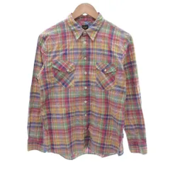 ポールスミスジーンズ Paul Smith JEANS 美品 シャツ M マルチカラー チェック柄 長袖 フラップポケット /IL ■ECG004のサムネイル