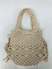 ADAM ET ROPE' アダムエロペ ハンドバッグ アイボリー レディースのサムネイル