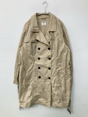 OLD NAVY オールドネイビー トレンチコート XL/TG/XG ベージュ 無地 ロング丈 フードなし レディースのサムネイル
