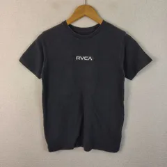 RVCA ルーカ Tシャツ ワンポイントロゴ ワッペン ブラック 160 古着 ストリート シンプルのサムネイル