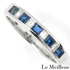SUWA Pt サファイア リング 1.20ct スワ 諏訪貿易 - メルカリ