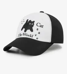 レディースベースボールキャップ キャットセーブザワールドのサムネイル