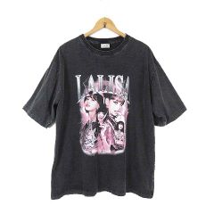 BLACKPINK LISA グラフィック Tシャツ X-LARGE - メルカリ