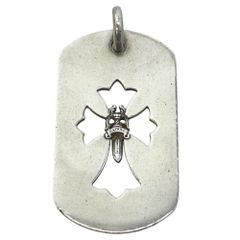ダ*シ様 Chrome Hearts カットアウトクロス ダガードッグタグ&チェ