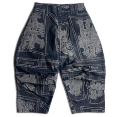 極美品‼️NEMETH：ネメス／膝＆ポケットステッチ デニム/L - メルカリ