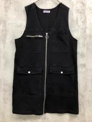 PUNYUS プニュズ 渡辺直美 ZIP_UPジャンスカ ワンピース size2/黒 ■■ レディースのサムネイル