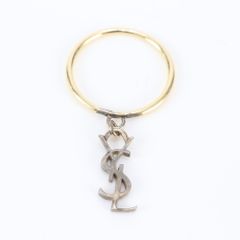 極美品✨ YSL サンローランパリ リング 指輪 シルバー ロゴ 1705 