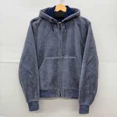 カーハート】ジップパーカー S 黒 裏ボア フェード 人気カラー p