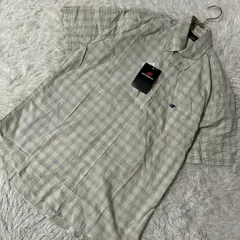 《美品》new balance チェック柄シャツ オリーブ M 羽織り カジュアルのサムネイル