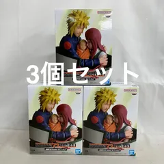 未開封 NARUTO 72series-53 ミナト クシナ ナルト フィギュア 3個セット SF6157 c101のサムネイル