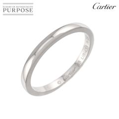 カルティエ Cartier Cドゥ #60 リング 幅3mm K18 PG ピンクゴールド
