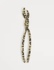 エイソス レディース アクセサリー プリント ASOS DESIGN resin hair pin with dalmatian print Multi マルチカラーのサムネイル