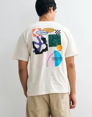 在原みゆ紀 元素記号 周期表 プリント Tシャツ Lサイズ 蓄光 90s