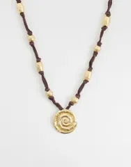 マンゴ レディース アクセサリー ネックレス・チョーカー・ペンダントトップ レース Mango rustic gold beaded necklace GOLD ゴールドのサムネイル
