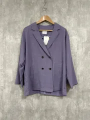 美品 LOWRYS FARM ローリーズファーム タグ付き バスケット ジャケット sizeF/紫 ■◇ レディースのサムネイル