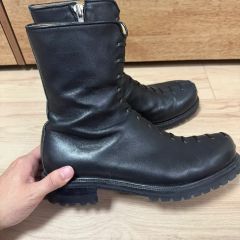 25AW コムデギャルソンオムプリュス 直角 ブーツ UK8 キッズラブゲート