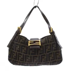 フェンディ FENDI ズッカ柄 マンマバケット ハンドバッグ 茶 /AN ■OH ●Dのサムネイル