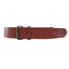 バーバリー ロンドン BURBERRY LONDON レザーベルト スクエアバックル 1 茶 ブラウン /JS ■IBO93のサムネイル