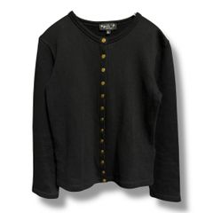 DES PRES デプレ フォックスカシミヤ シャツカラープルオーバー ニット