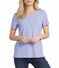 トッミーバハマ レディース トップス Tシャツ ジャージー Tommy Bahama Paradise Breeze Jersey Short Sleeve Tee Grape Pools グレープのサムネイル