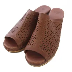 アグ オーストラリア UGG australia W ANSEL サンダル サボ ミュール レザー USA8 茶 S/N1000381 /TKのサムネイル