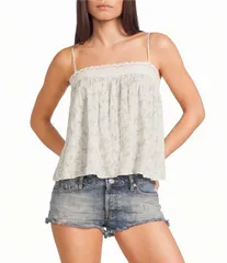 アーバンアウトフィッターズ レディース トップス シャツ BDG Urban Outfitters Elara Woven Babydoll Cami Ditsy Floralのサムネイル