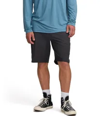 ビラボン メンズ ボトムス ハーフパンツ・ショーツ ショートパンツ Billabong Crossfire Solid Elastic Submersible 18 Inseam Shorts Blaのサムネイル